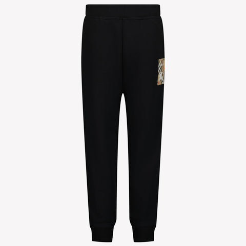 Burberry Jackson Kids Boys Trousers In Black