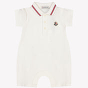 Moncler Baby Boys Playsuit White