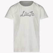 Liu jo girls t-shirt White