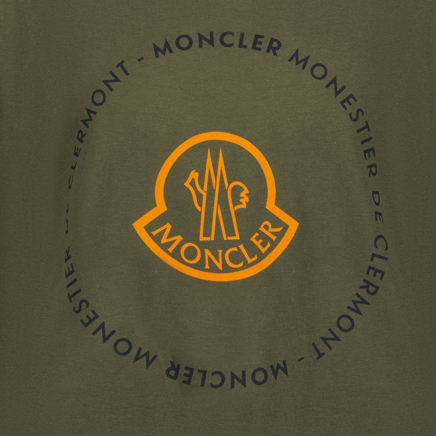 Moncler Boys t-shirt Army