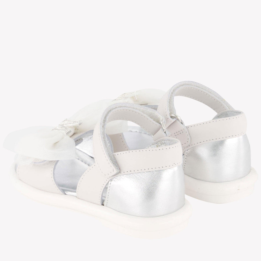 Monnalisa Girls Sandals  White