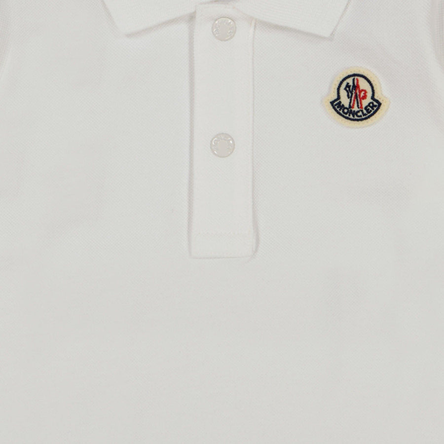 Moncler Baby Jongens Polo Wit