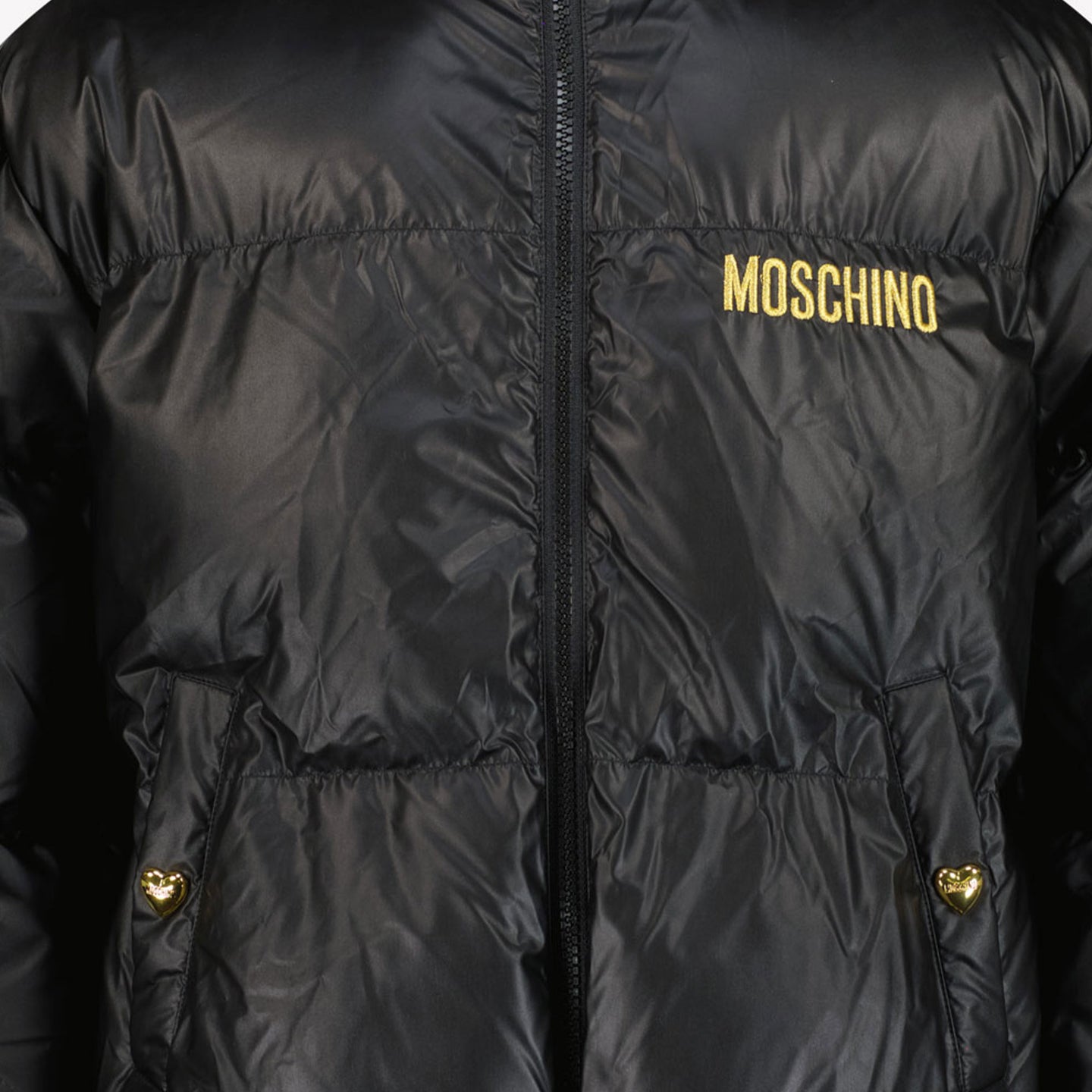 Moschino Girls winter coat Black