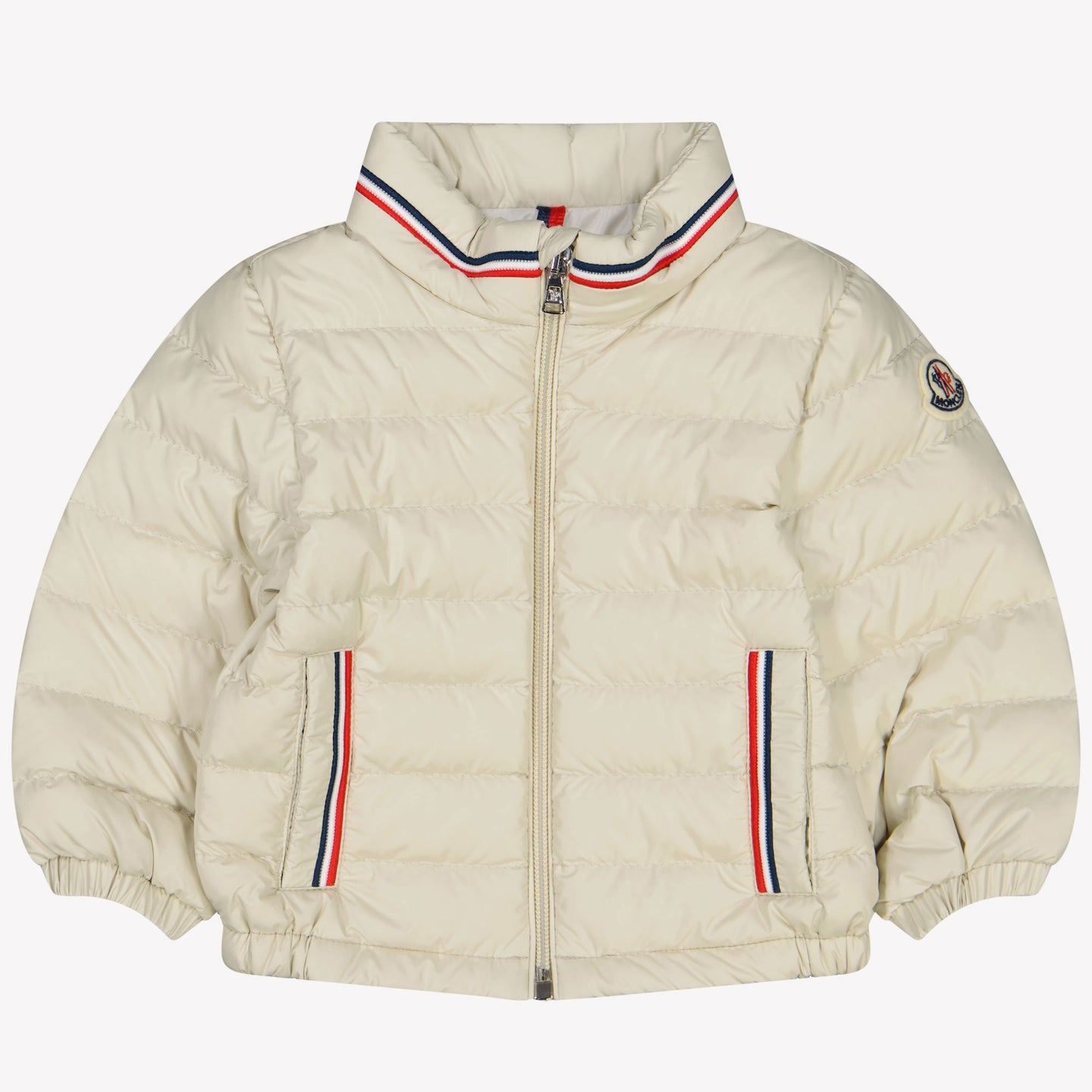 Moncler Jerry Baby Jongens Tussenjas In Licht Beige