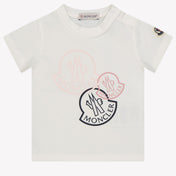 Moncler Baby Meisjes T-shirt Off White
