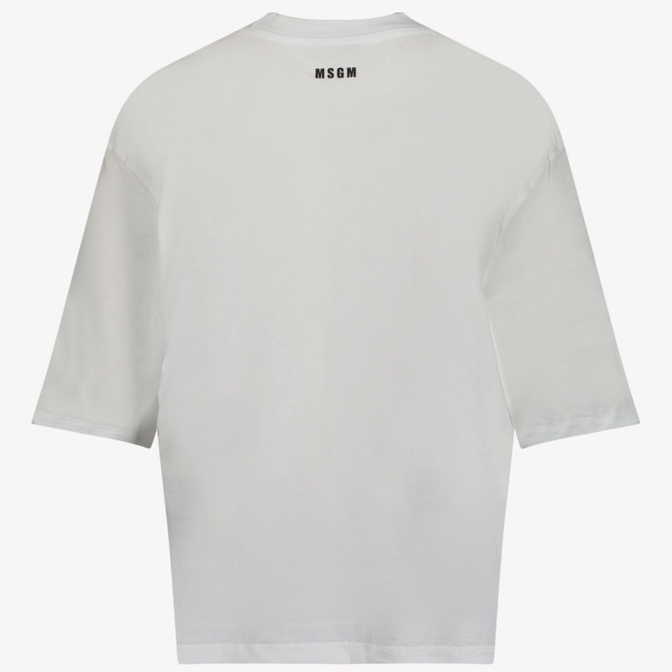 MSGM Meisjes T-shirt Wit