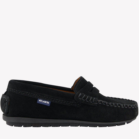 Atlanta Moccas Unisex Shoes Black