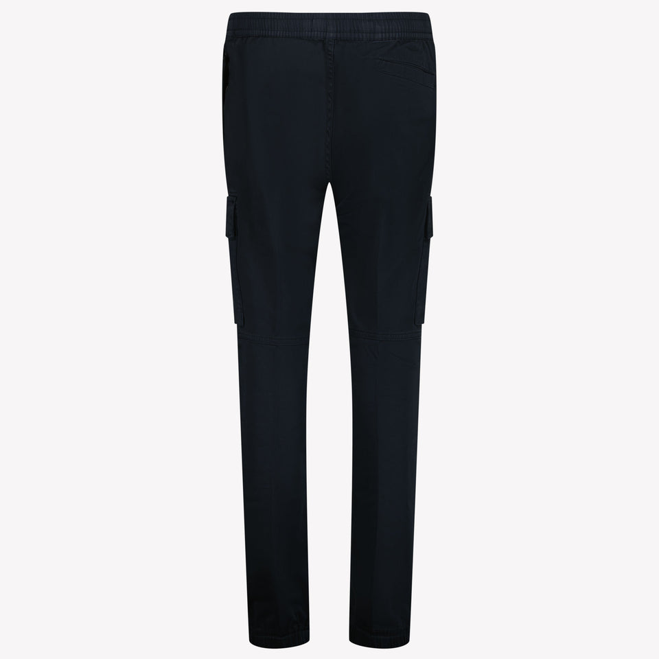 Stone Island Kids Boys in Trousers Navy