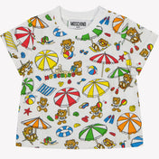Moschino Baby Jongens T-Shirt Wit