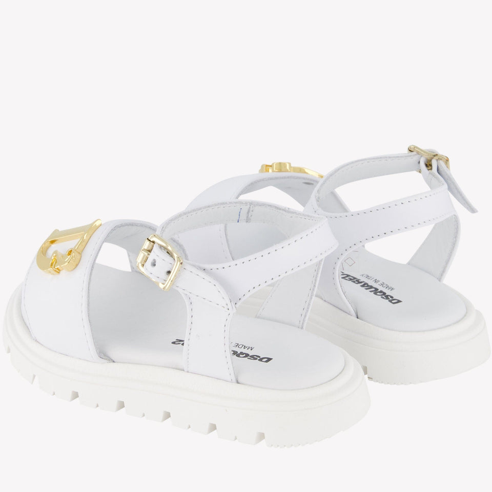 Dsquared2 Kinder Meisjes Sandalen Wit