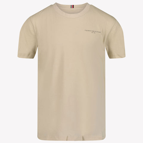 Tommy Hilfiger Kinder Unisex T-Shirt Beige