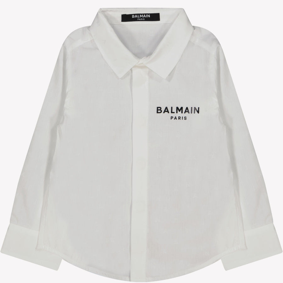 Balmain Baby Unisex Blouse Wit