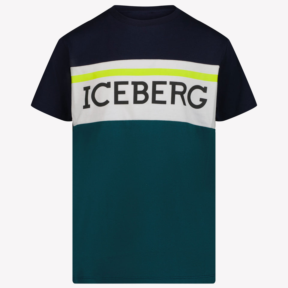 Iceberg Kinder Jongens T-shirt Groen