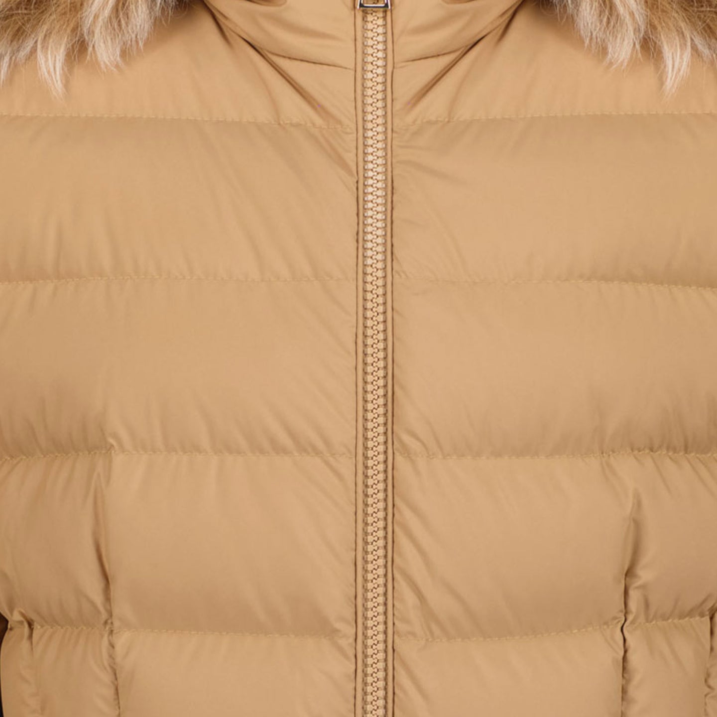 Moncler Budette Girls Winter Jacket Beige