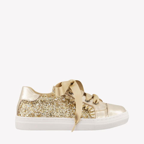Andanes Girls Sneakers Gold