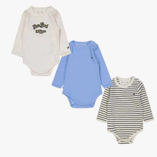 Tommy Hilfiger Baby Unisex Rompertje Wit 56