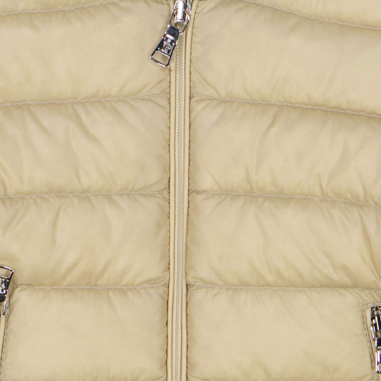 Moncler Acorus Baby Jongens Tussenjas In Licht Beige