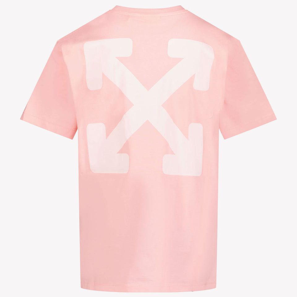 Off-White Children's girls in t-shirt Light Pink