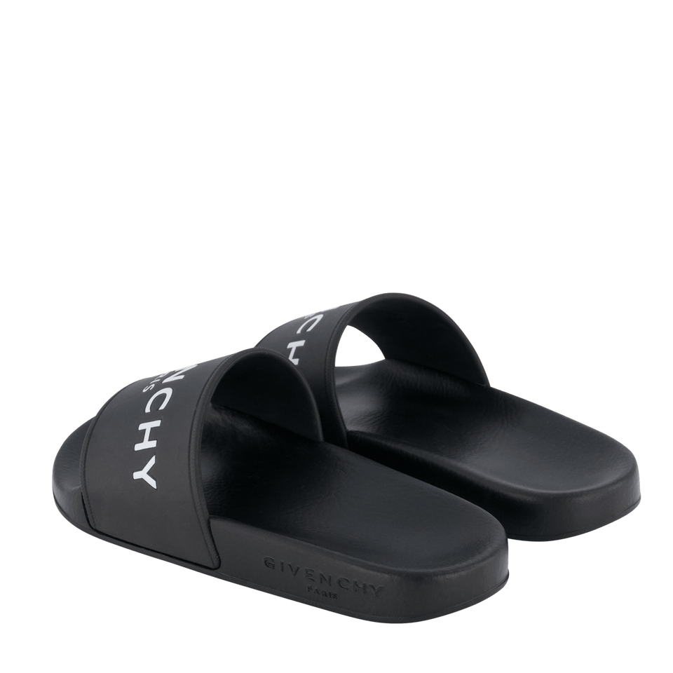 Givenchy Kinder Unisex Slippers Zwart