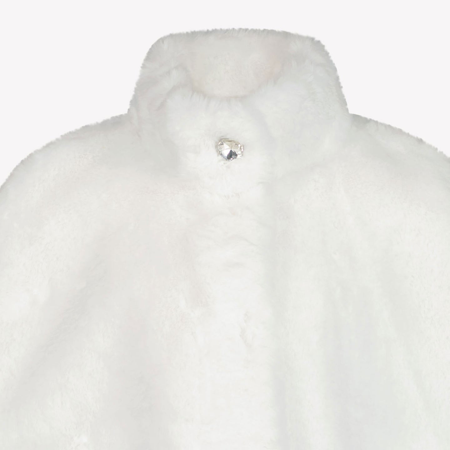 MonnaLisa Meisjes Faux Fur Jas Wit