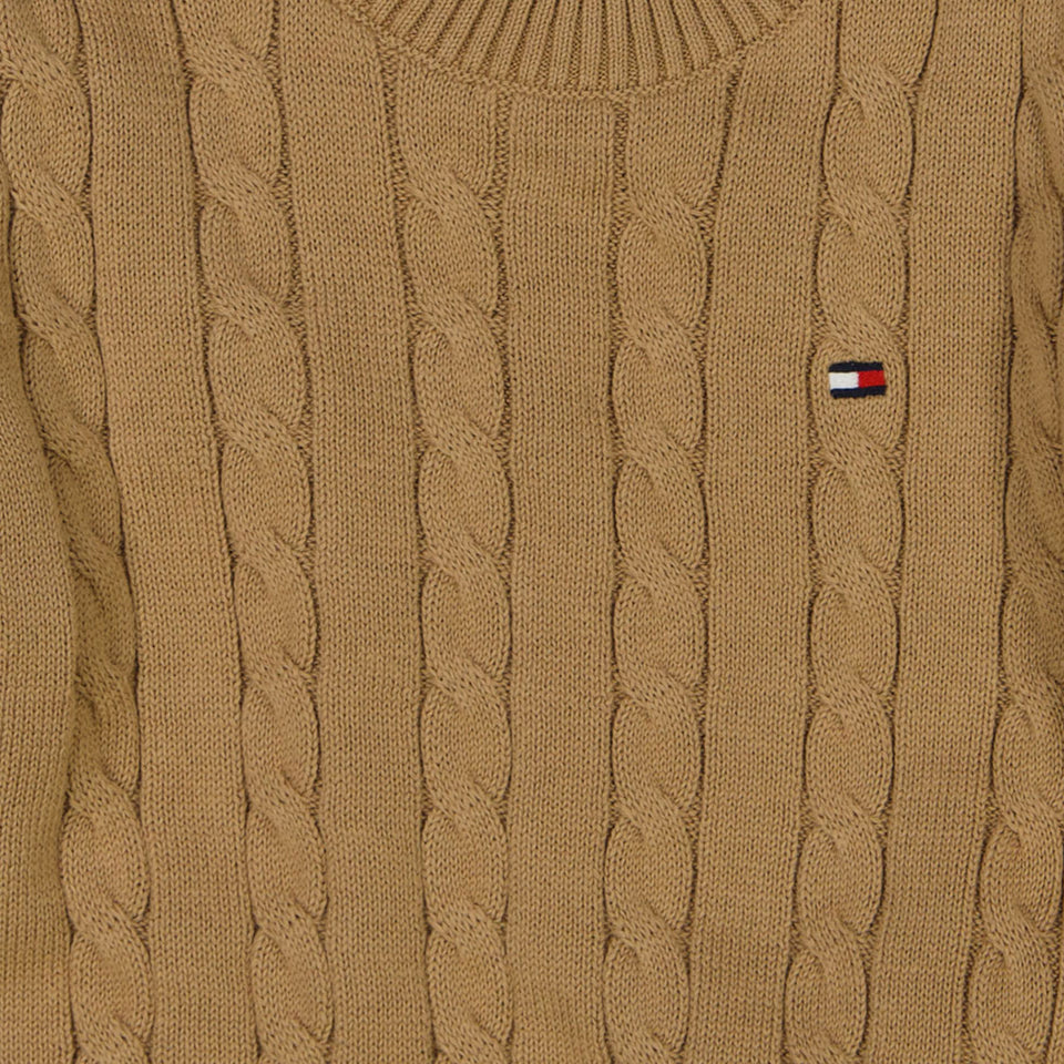 Tommy Hilfiger Baby boys sweater Camel