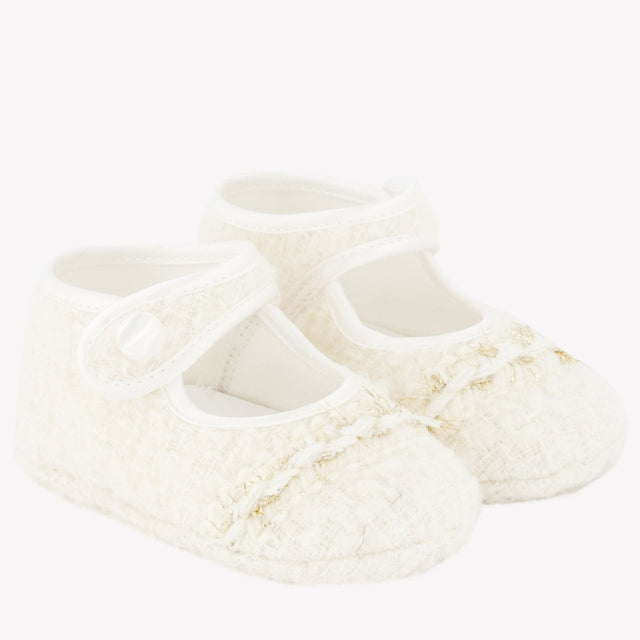 Monnalisa Baby Meisjes Schoenen Off White 16