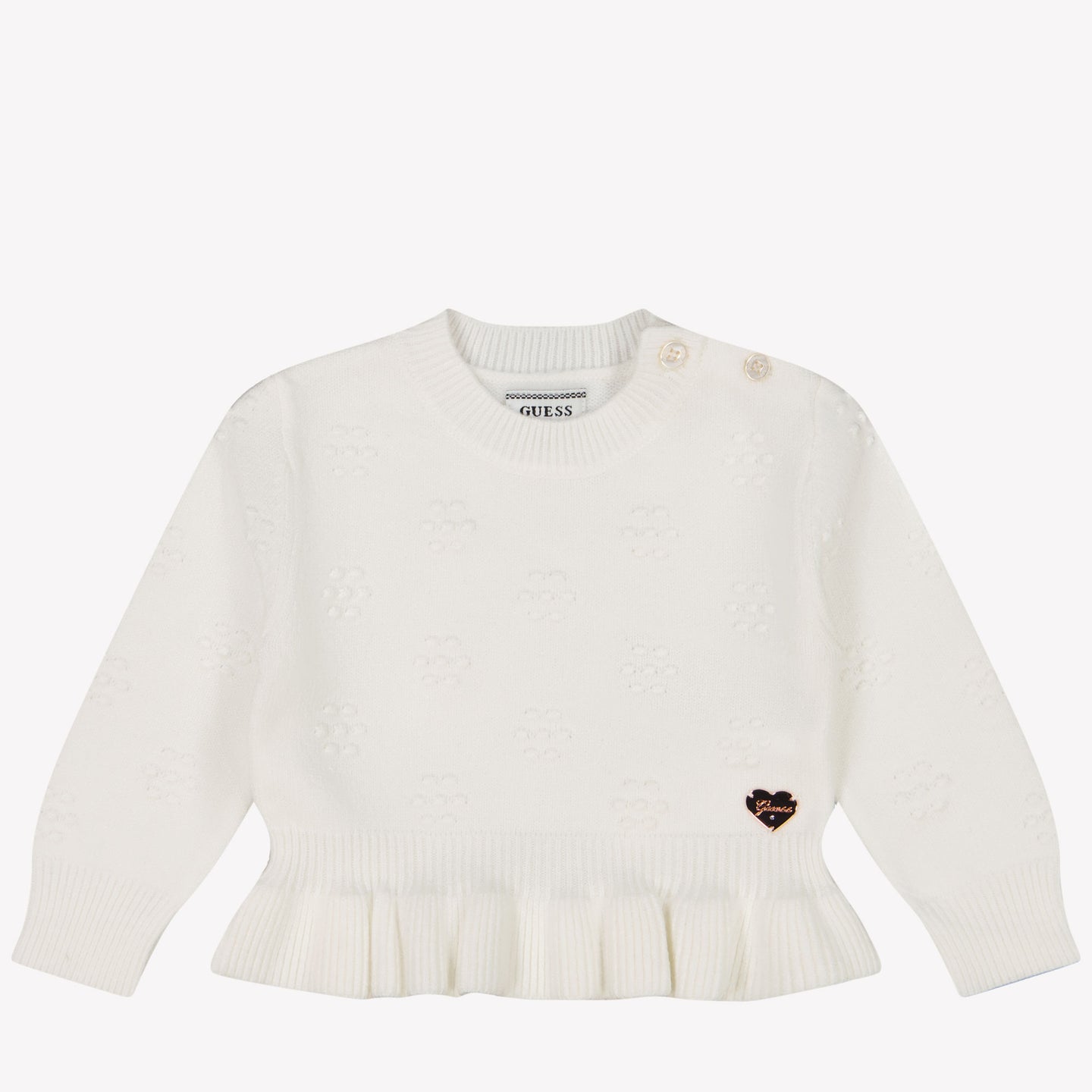 Guess Baby Meisjes Trui Off White