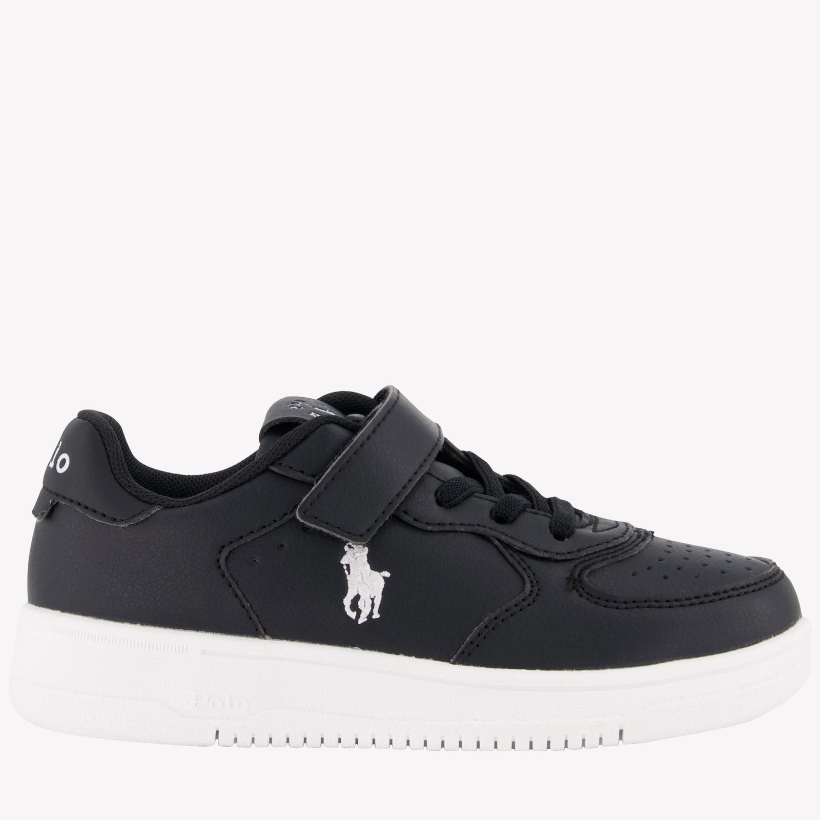 Ralph Lauren Master Court PS Boys Sneakers Black