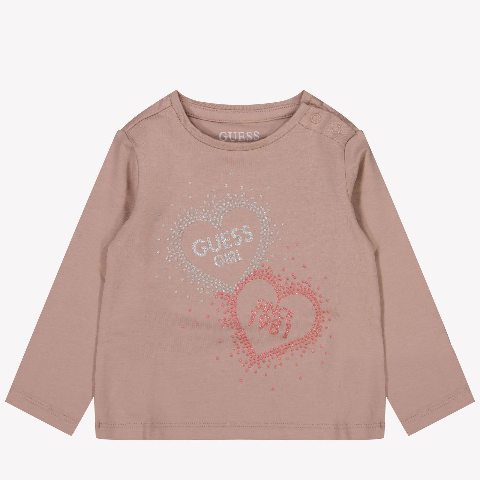 Guess Baby Girls T-shirt Pink