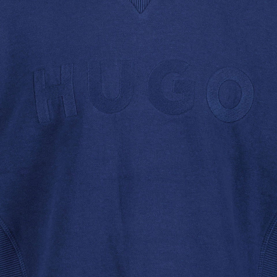 Hugo Kinder Jongens Trui Blauw