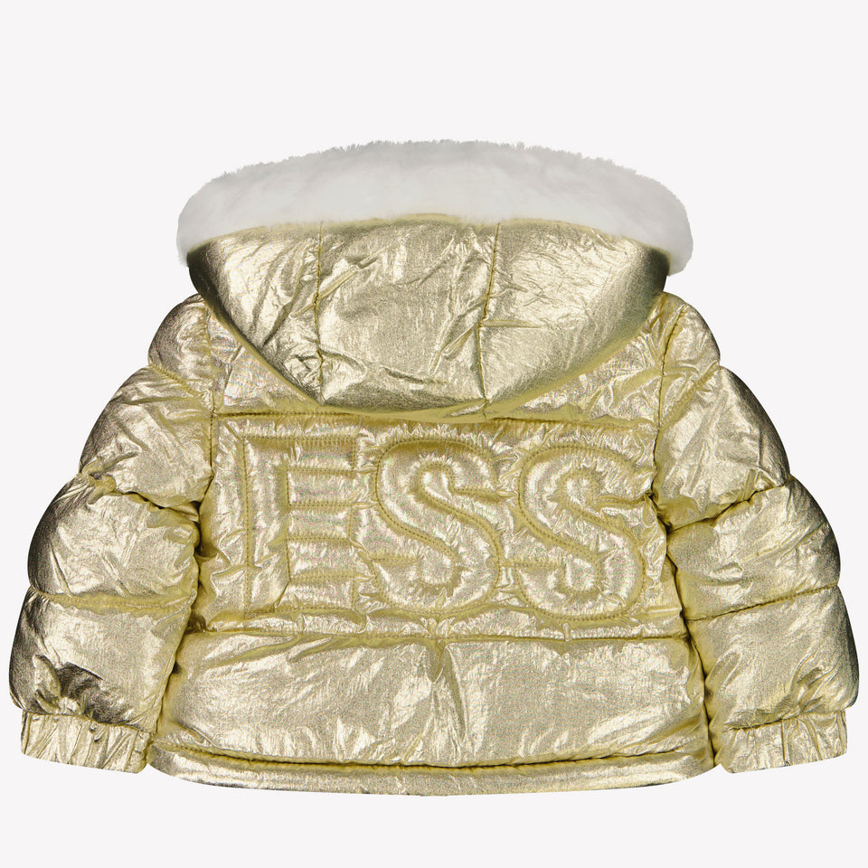 Guess Baby Meisjes Winterjassen Goud