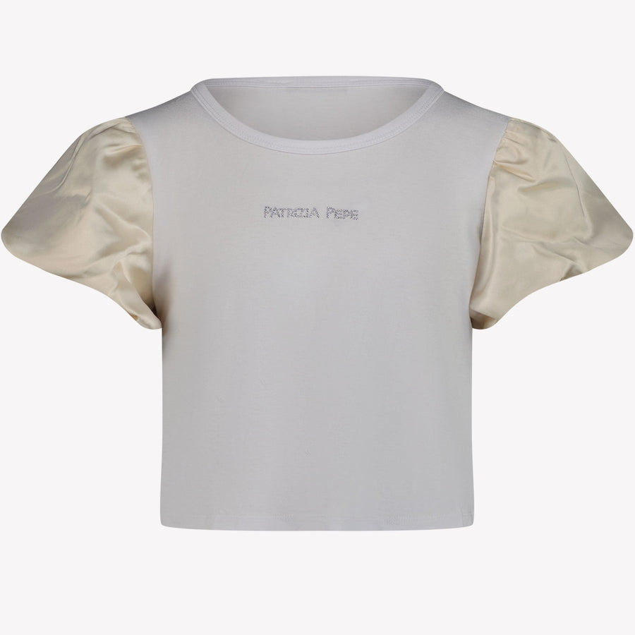 Patrizia Pepe Kinder Meisjes T-Shirt Wit