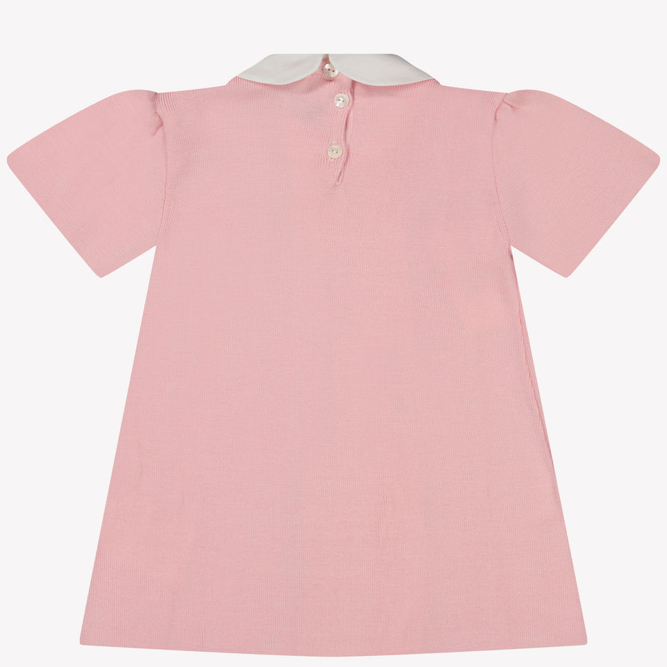 Fendi Baby Meisjes Jurk Licht Roze