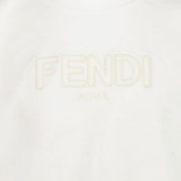 Fendi Kinder Meisjes T-Shirt In Wit