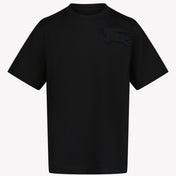 Burberry Unisex T-shirt Zwart