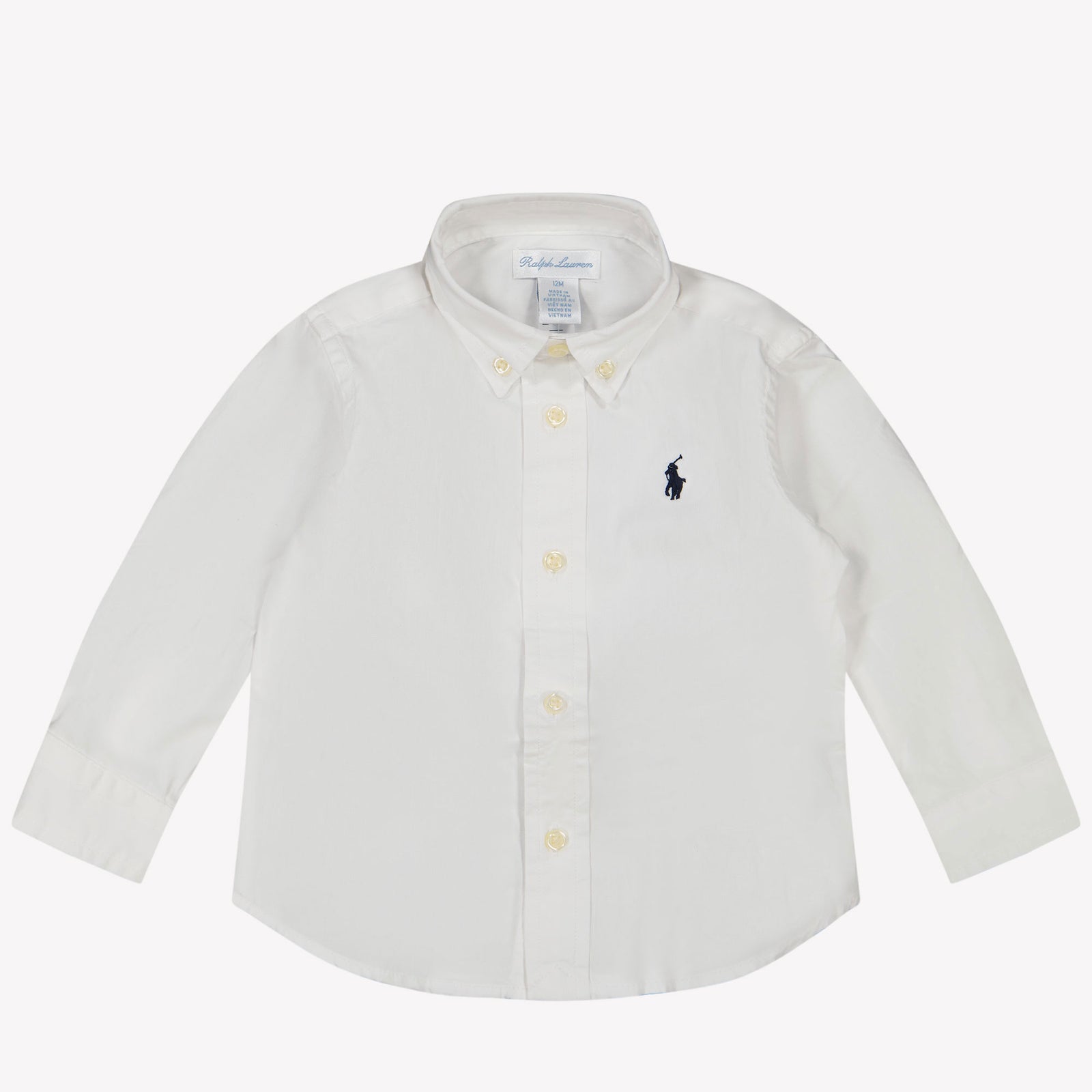 Ralph Lauren Baby Jongens Blouse In Wit