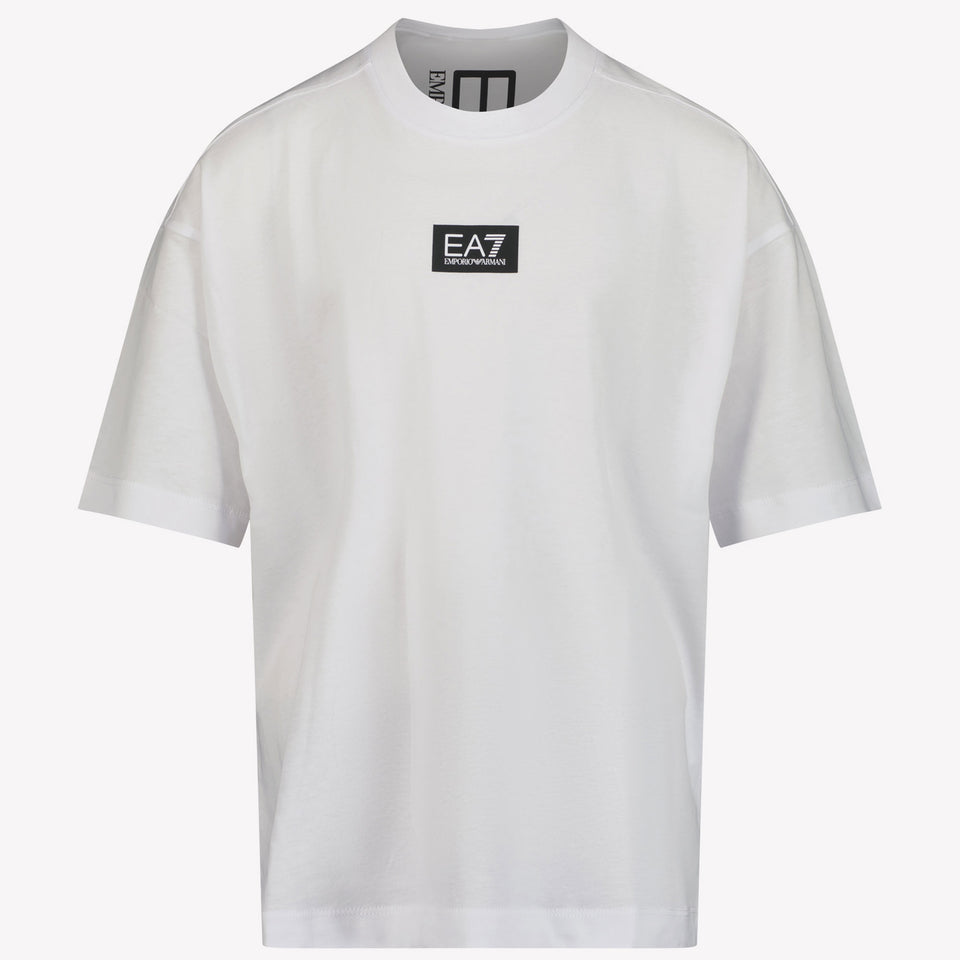 EA7 Boys T-shirt White