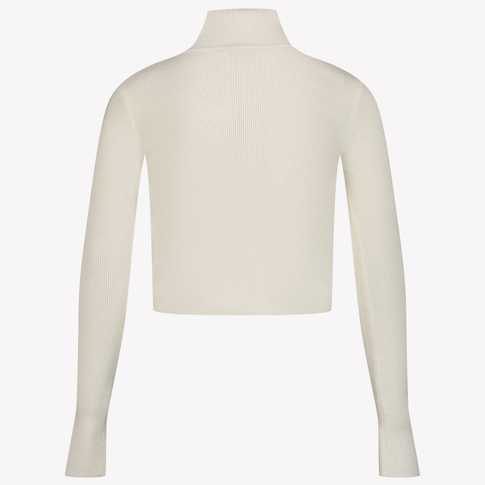 Liu jo girls sweater OffWhite