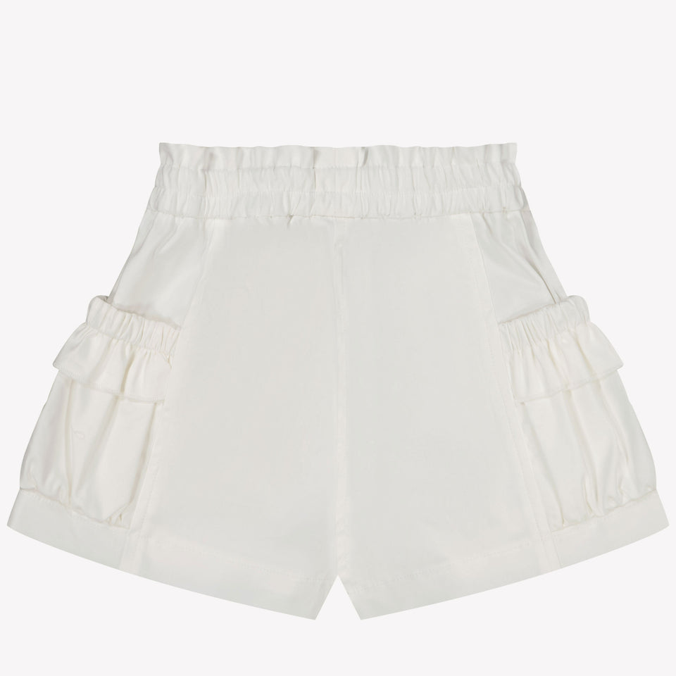 MonnaLisa Baby Girls Shorts In White