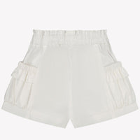 MonnaLisa Baby Meisjes Shorts in Wit