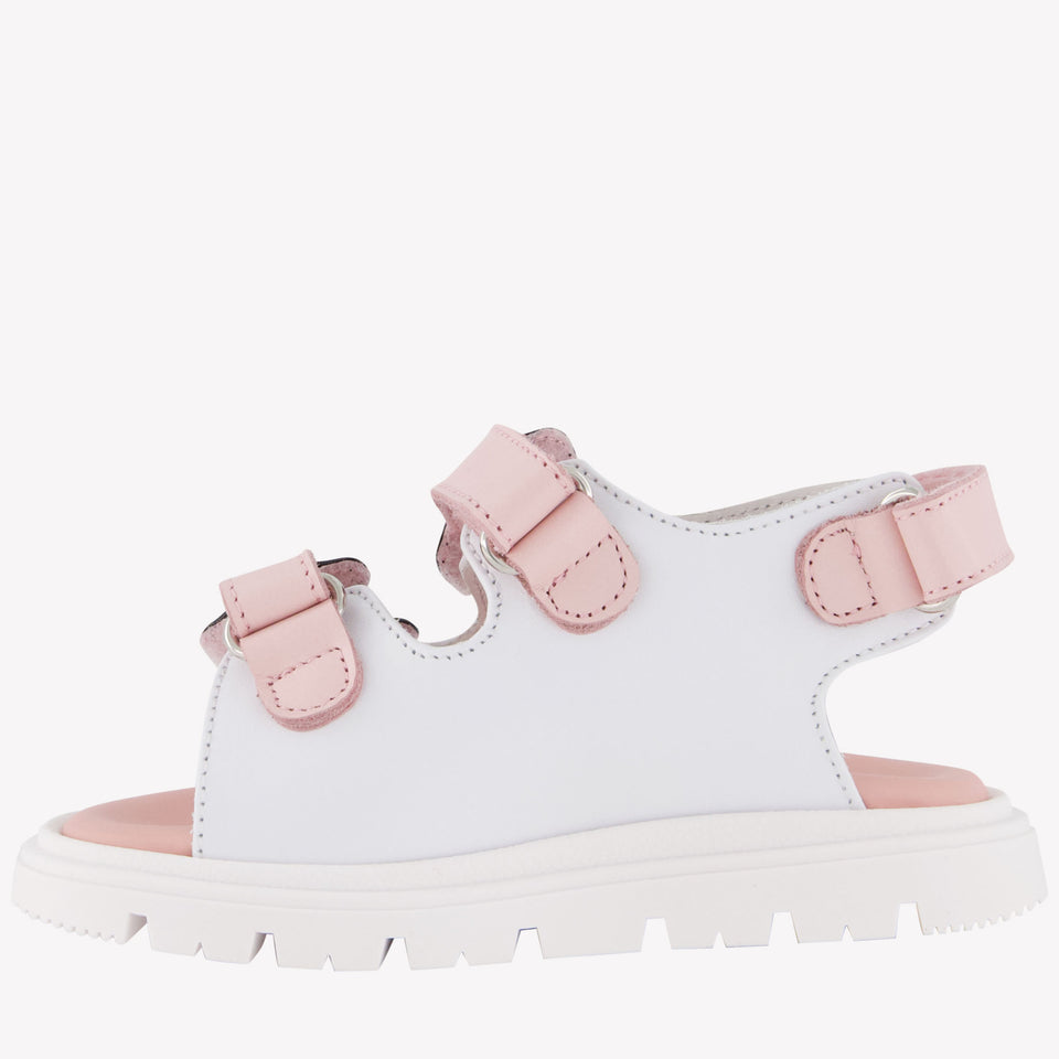 Moschino Unisex Sandals In Pink