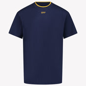 Off-White Children's boys in t-shirt Navy