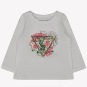 Guess Baby Meisjes T-shirt Wit