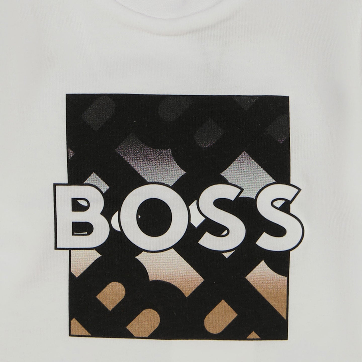 Boss Baby Boys T-shirt White