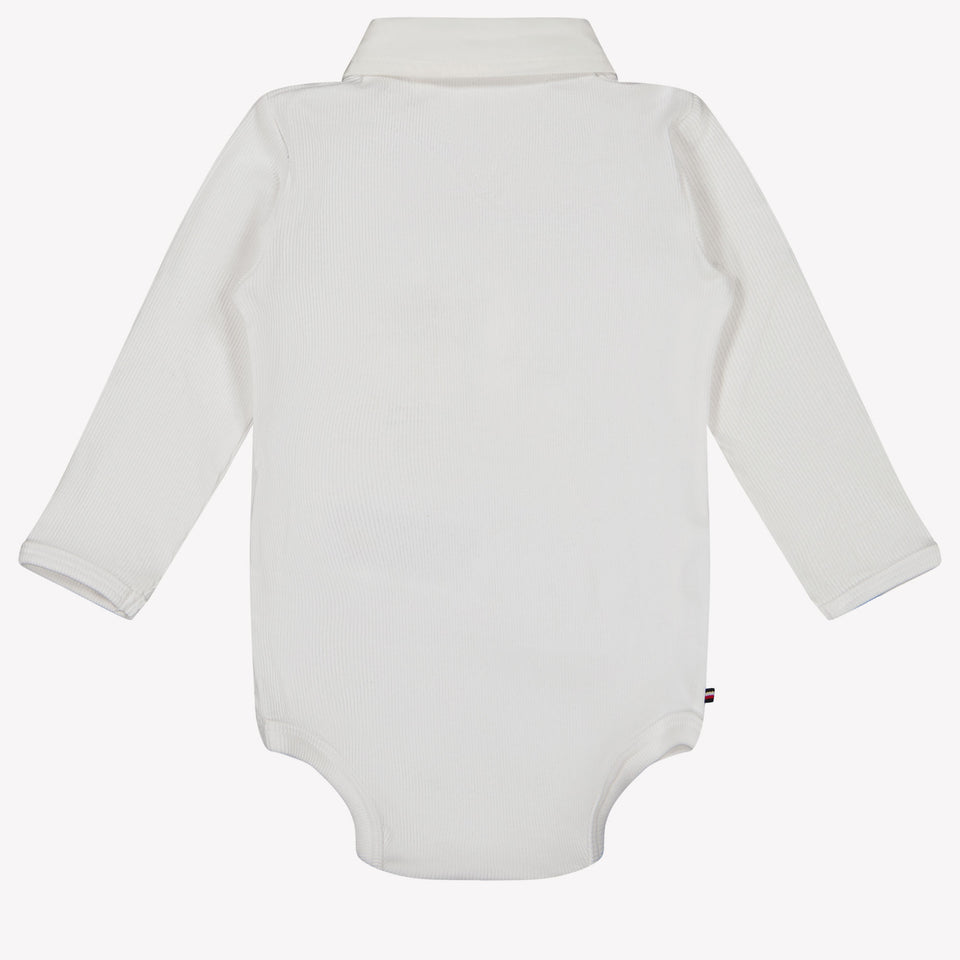 Tommy Hilfiger Baby Unisex Romper White