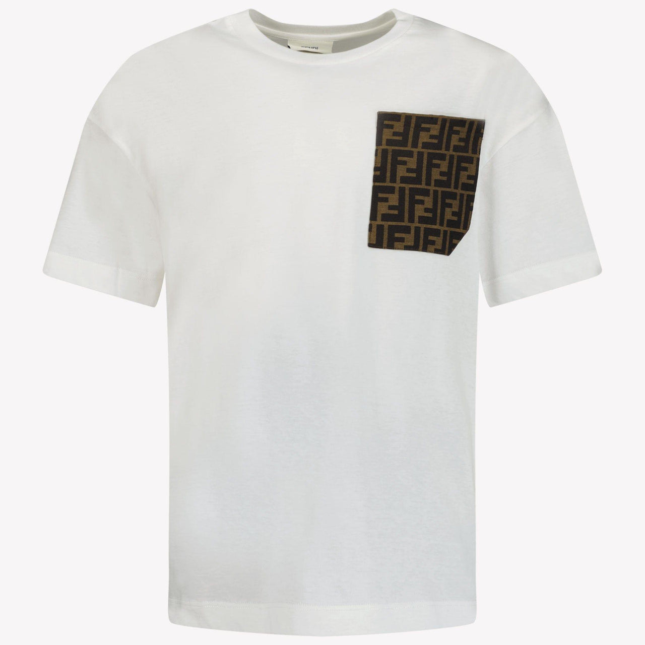 Fendi Kids Unisex T-Shirt  White
