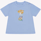 Ralph Lauren Baby Jongens T-Shirt Licht Blauw