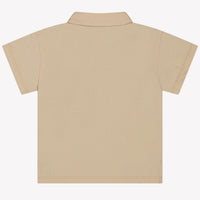 Fendi Baby Boys Polo  Beige