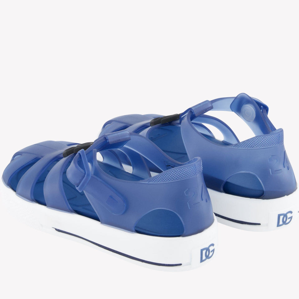 Dolce & Gabbana Kinder Unisex Sandalen Blauw
