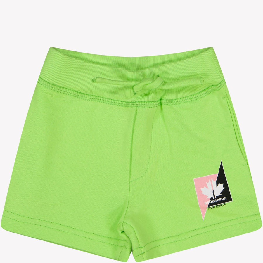 Dsquared2 Baby Unisex Short Lime